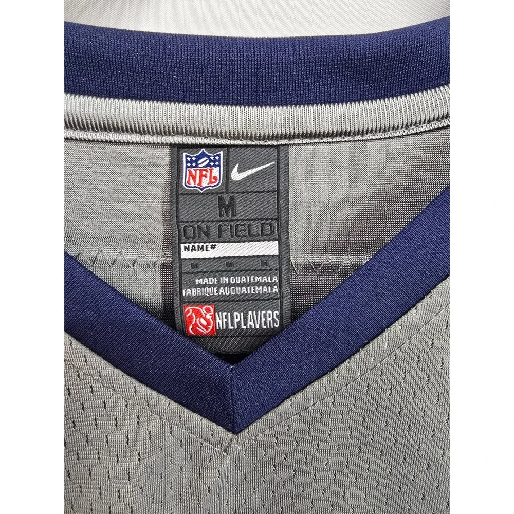 Nike NFL Dallas Cowboys Dez Bryant 88 Jersey Youth Medium Silver Navy Blue